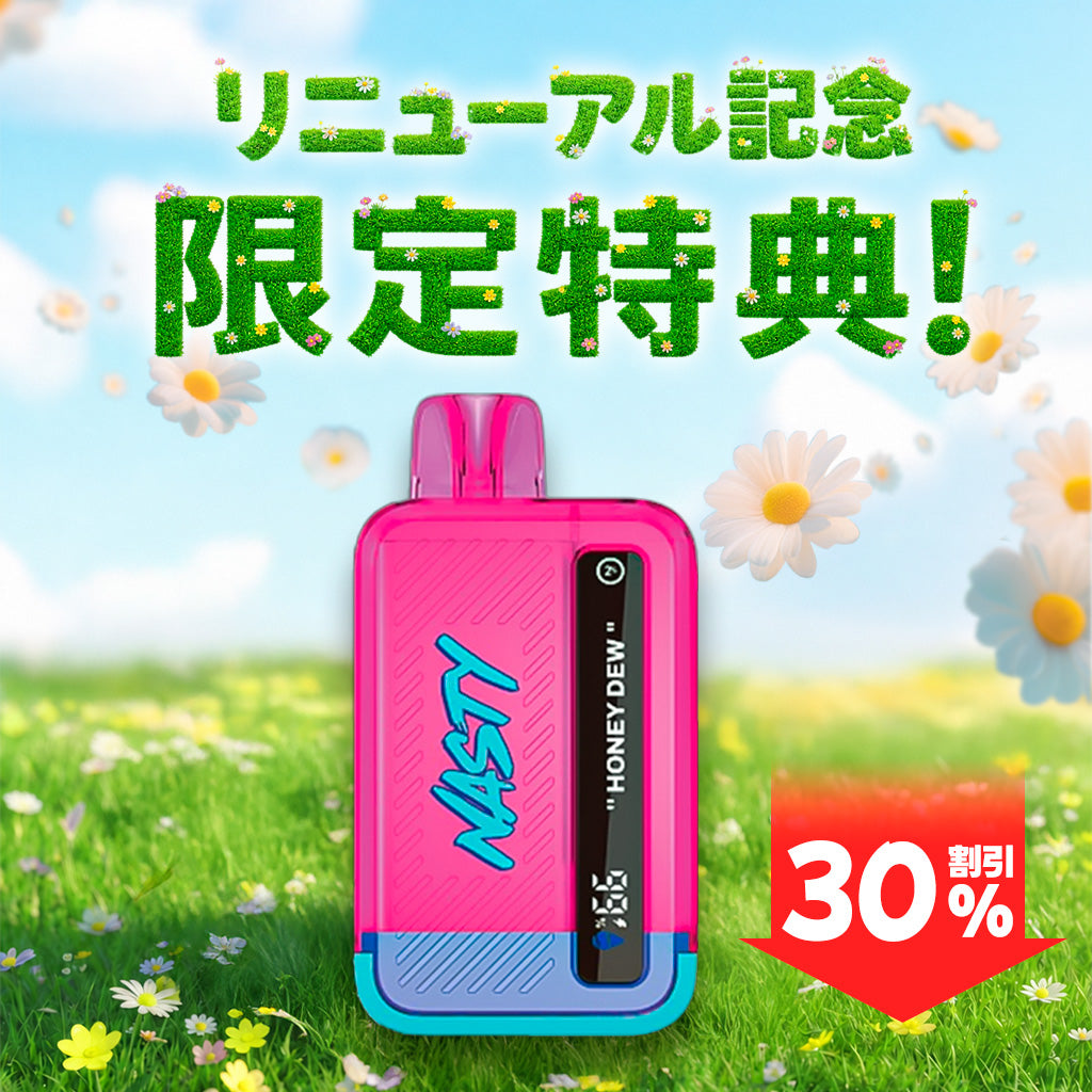 [特価]  NASTY FIX GO 17ml 中 8500PUFF